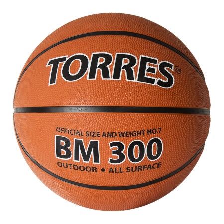 Купить Мяч баскетбольный  "TORRES BM300" р.3  в Уржуме 