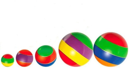 Купить Мячи резиновые (комплект из 5 мячей различного диаметра) в Уржуме 
