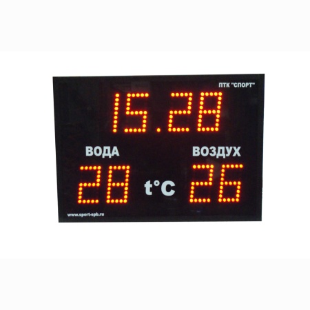 Купить Часы-термометр СТ1.16-2t для бассейна в Уржуме 