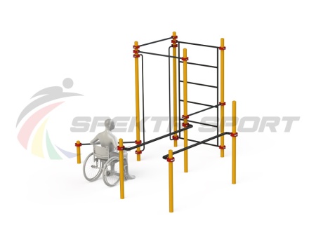 Купить Спортивный комплекс для инвалидов-колясочников WRK-D18_76mm в Уржуме 
