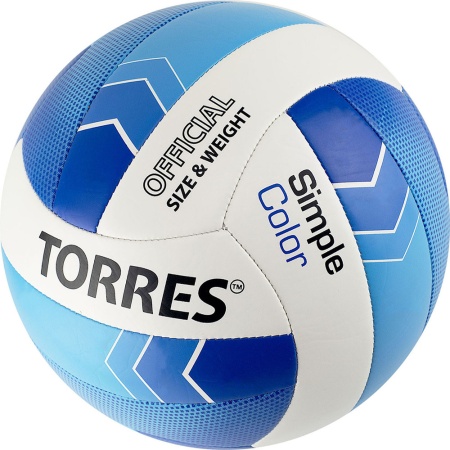 Купить Мяч волейбольный Torres Simple Color любительский р.5 в Уржуме 